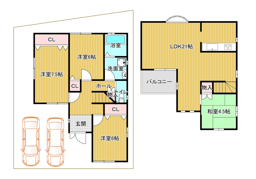 【中古一戸建て】大阪狭山市今熊（金剛駅 ）4LDK 2280万円