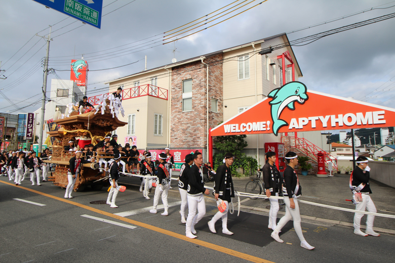 【お知らせ】だんじり本曳き開催に伴う交通規制について