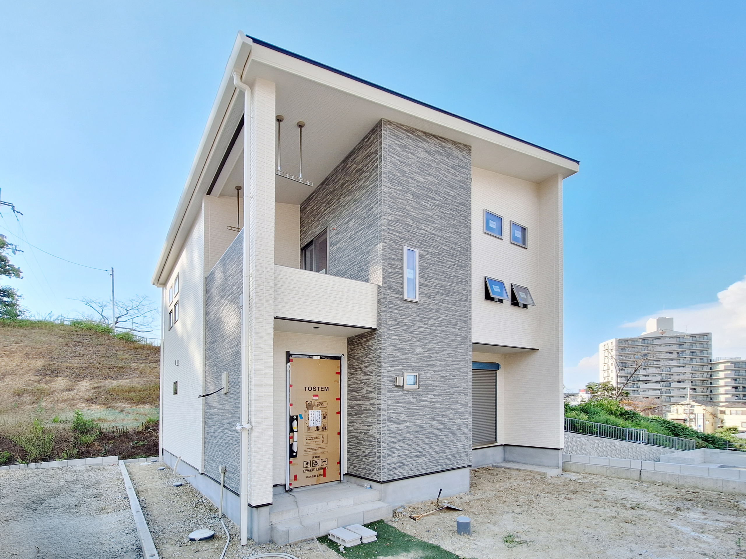 限定公開｜新モデルハウス建築タイムラプス動画（外壁・サイディング）