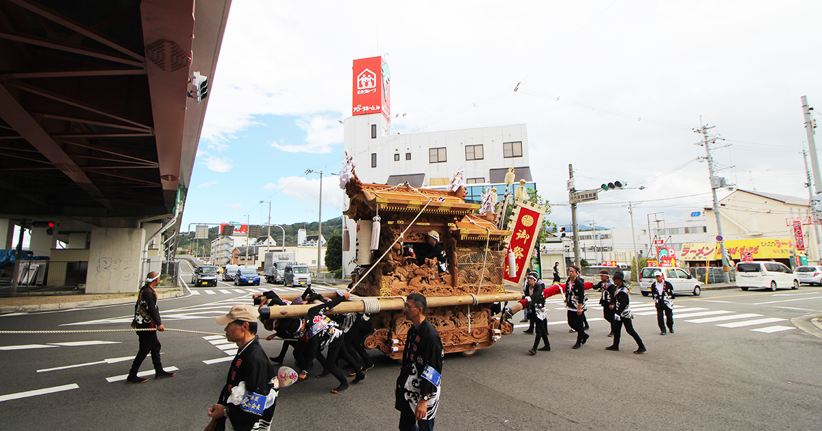 9月28日 河内長野市内 だんじり試験曳き｜交通規制と渋滞予想