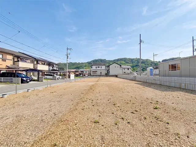 アローラタウン河内長野（大阪府河内長野市向野町） 2026年6月撮影 2号地西側より7号地方向を撮影