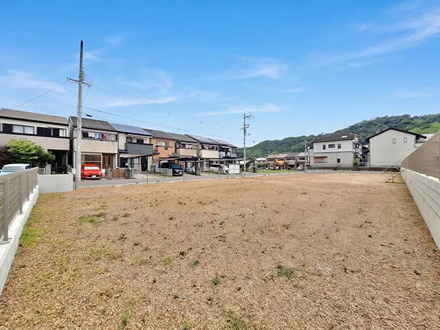 アローラタウン河内長野（大阪府河内長野市向野町） 2026年6月撮影 2号地西側より4号地方向を撮影