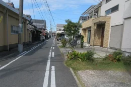 前面道路