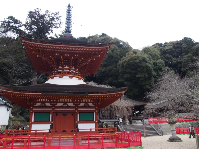 天野山金剛寺の多宝塔（昼間の様子）