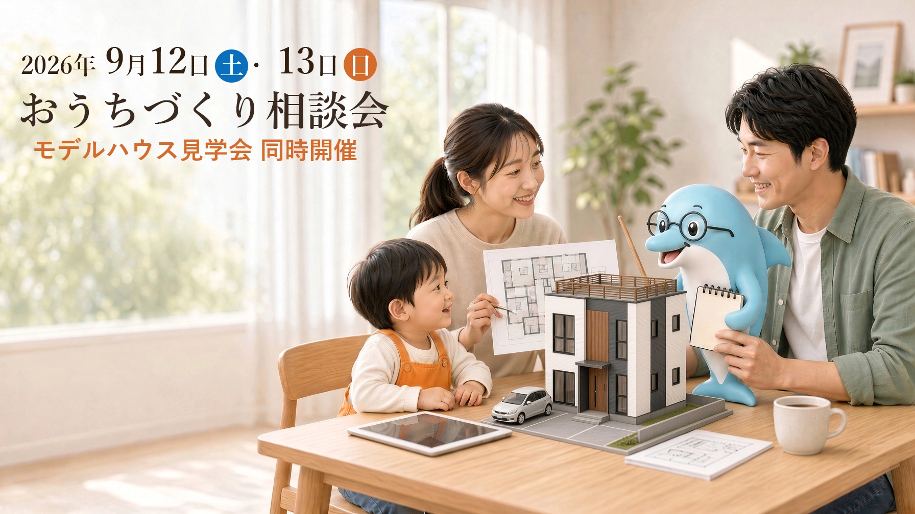 9月12日（土）・13日（日）おうちづくり相談会 開催